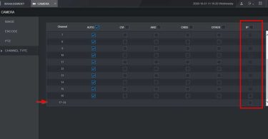 DVR Change to HDCVI Analog and IP