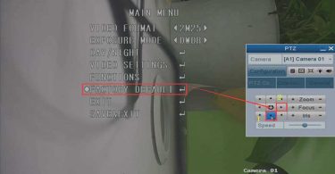 How to Reset the Camera to Factory Default on DVR