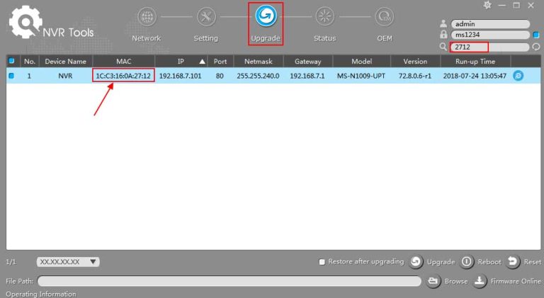 How to Upgrade Milesight Firmware for NVR