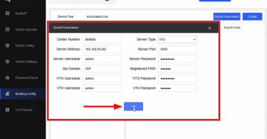 How to Setup 2Wire IP Modular Station to VTH using ConfigTool 3