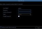 create new password