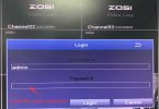 zosi dvr password