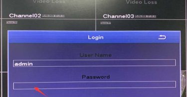 zosi dvr password