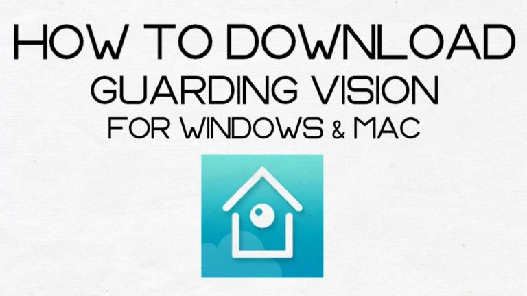 Access the System via Guarding Vision Software