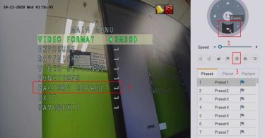How to Reset the Camera to Factory Default on DVR