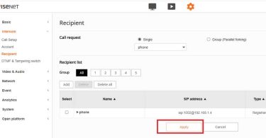 How to Setup Intercom with a PBX Server
