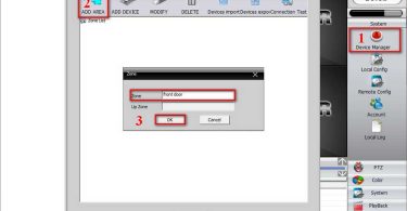 How to connect DVR NVR on computer software CMS