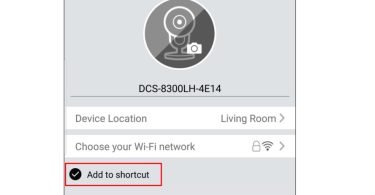 dlink camera setup