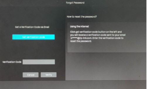 reset password vigi nvr for all model2