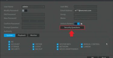 How To Modify a Password and Other Security Features on a DVR