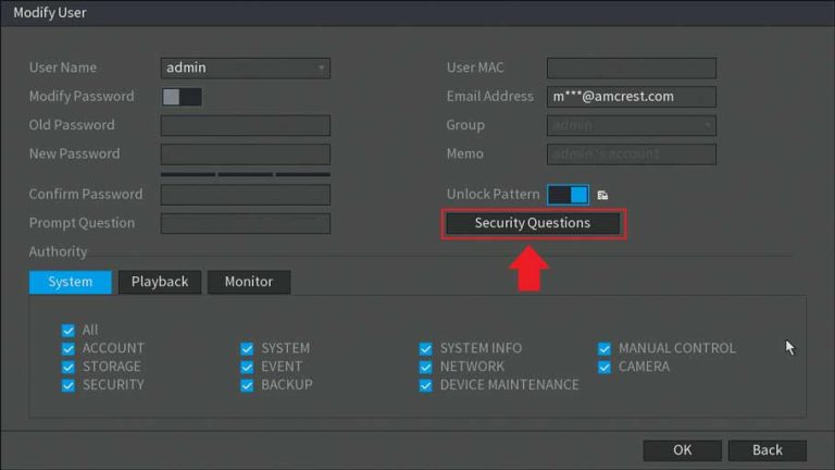How To Modify a Password and Other Security Features on a DVR