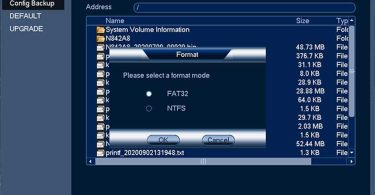 How to format your USB flash drive on your recorder