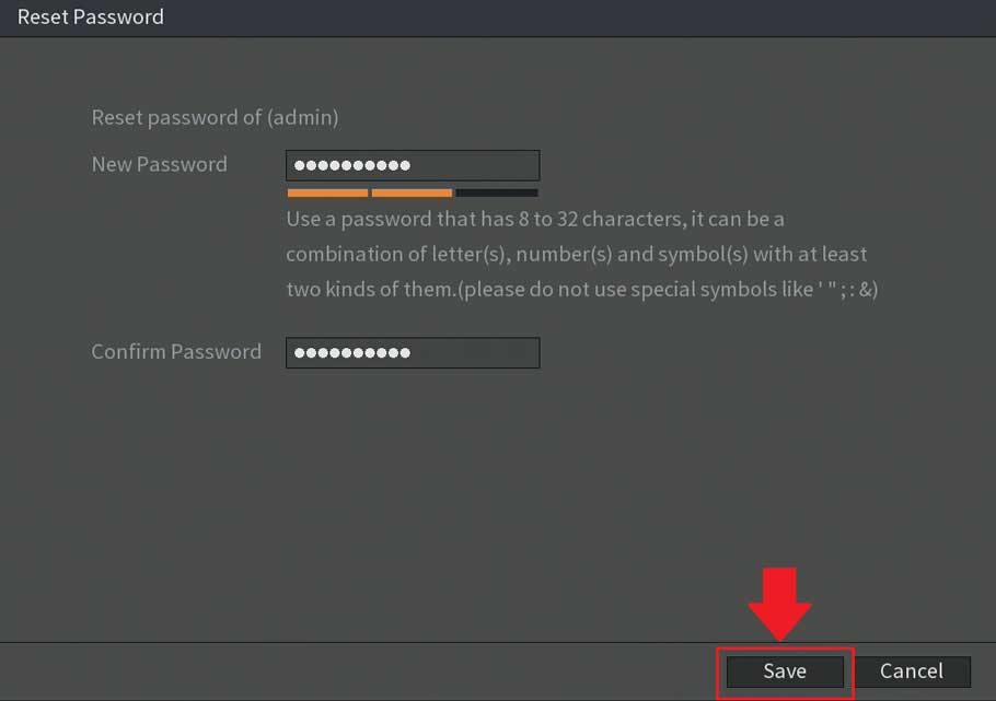 Password Reset Process For Amcrest DVR XVR NVR