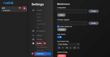 upgrade firmware on client