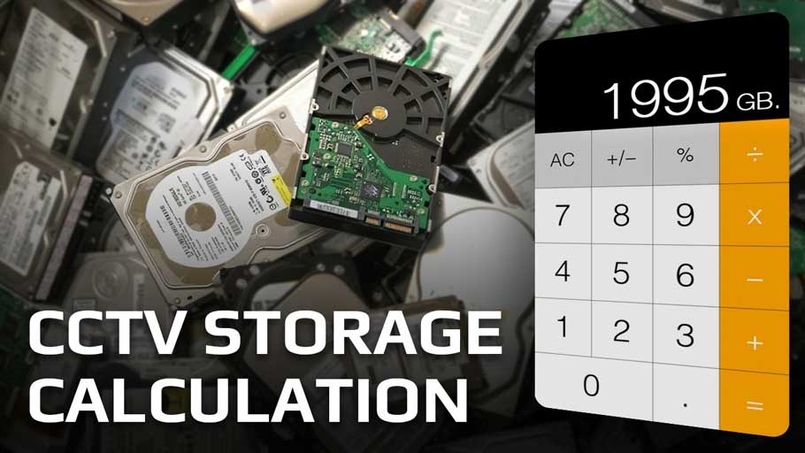 How To Calculate Recording Capacity DVR NVR