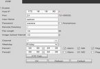 How to Setup FTP to Record Snapshots and Sub Stream