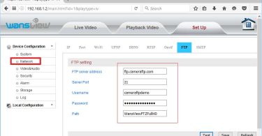 Wansview Cloud Recording Monitoring and Playback Configure