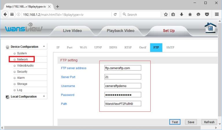 Wansview Cloud Recording Monitoring and Playback Configure