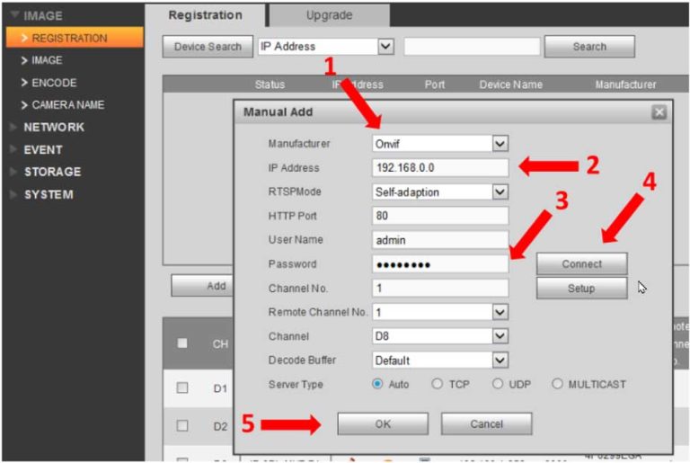 How to add ip camera to LTS Platinum NVR