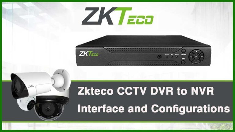 ZKTeco dvr installation and user manual