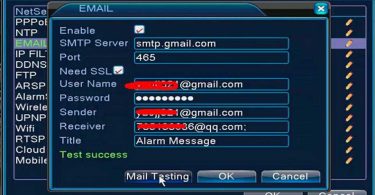 XMeye Alarm Notification Settings 2023
