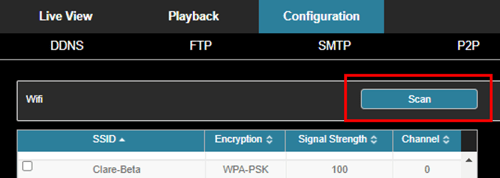 WiFi Camera Setup Step 2