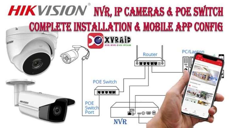 How to setup Hikvision IP CCTV System