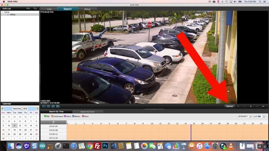 Mac DVR Viewer Software Backup Video