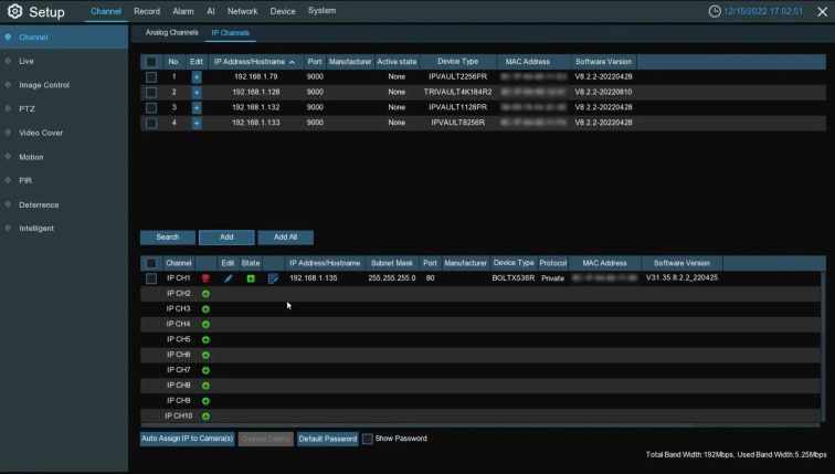 How to add IP Camera to Camius DVR