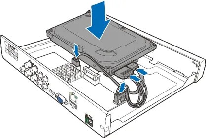 8ch dvr hdd installating 1 1