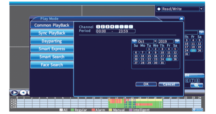 Explanation of playback modes