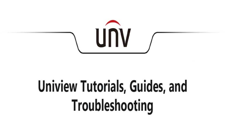 Uniview How To Guides 2024