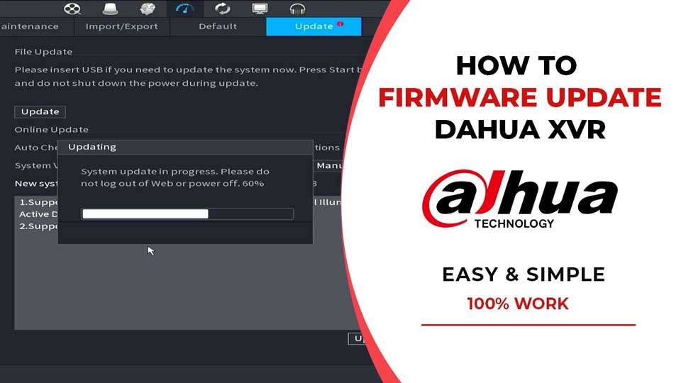 Latest Dahua Firmwares 2024