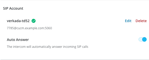 Verkada intercoms setup guide v1 13 sipaccount
