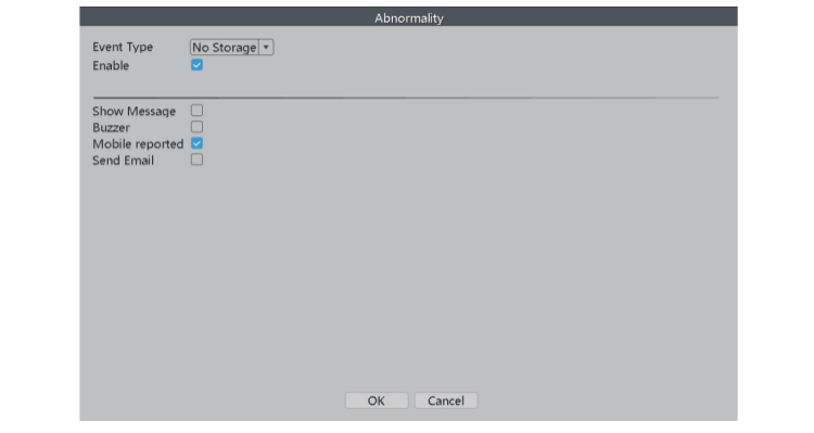 XMeye POE NVR AI Manuals 37 Abnormality 1 399h