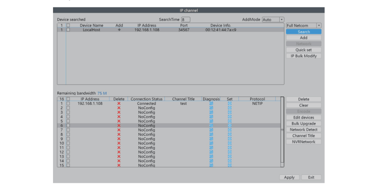 XMeye POE NVR AI Manuals 58 Add Cameras 2