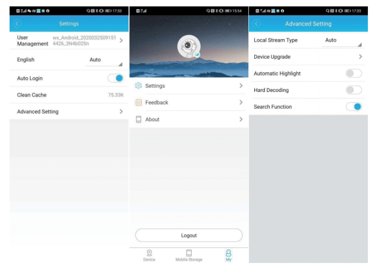 XMeye POE NVR AI Manuals 72 Advanced Settings of the App 13