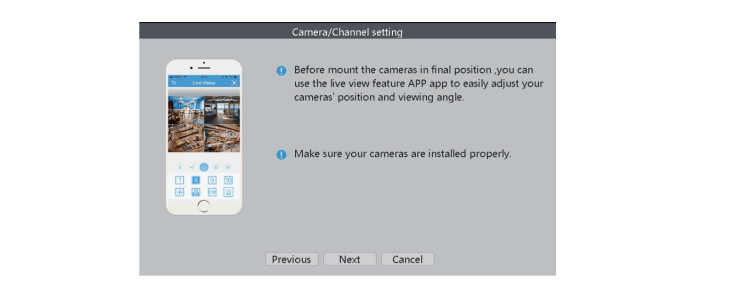XMeye POE NVR AI Manuals 12 Camera Channel setting