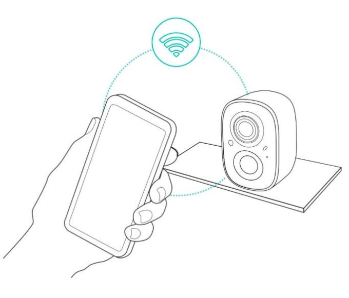 VicoHome Camera Setup Guide 4 Connecting a VicoHome camera 680w581h