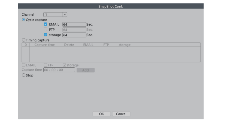 XMeye POE NVR AI Manuals 44 Cycle Capture