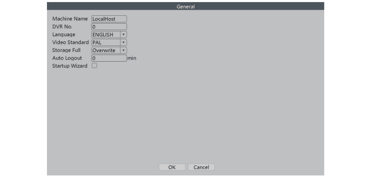 XMeye POE NVR AI Manuals 15 General Setting 1