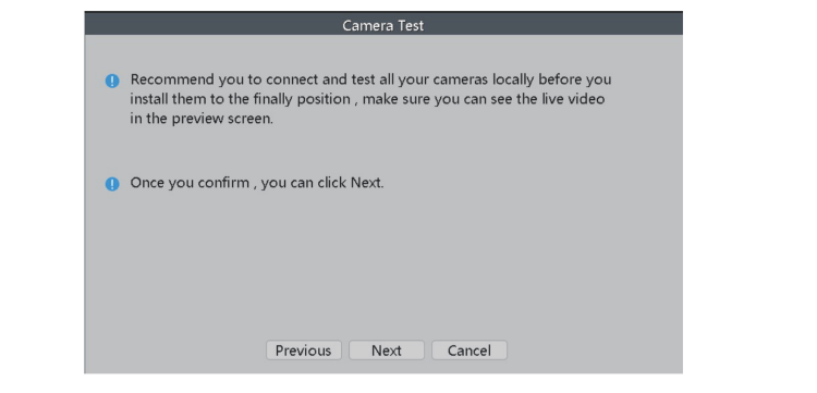 XMeye POE NVR AI Manuals 8 Getting Started Settings