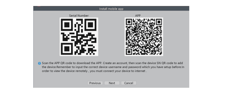 XMeye POE NVR AI Manuals 11 Install Mobile app