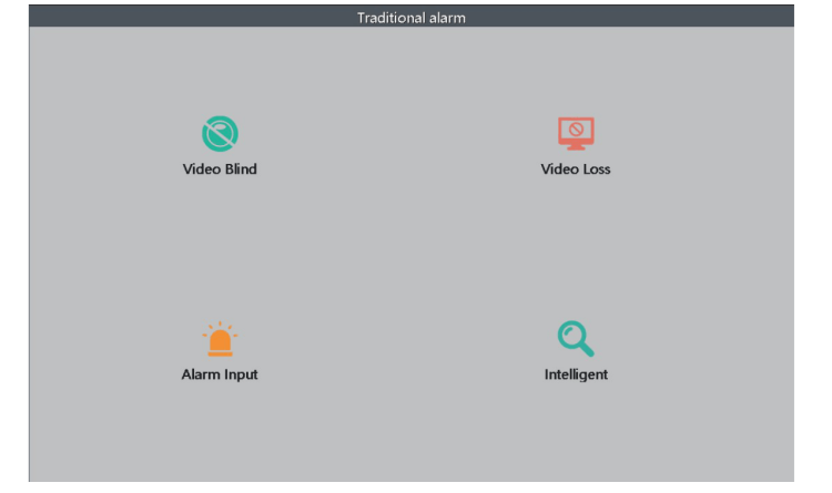 XMeye POE NVR AI Manuals 39 Traditional Alarm 1