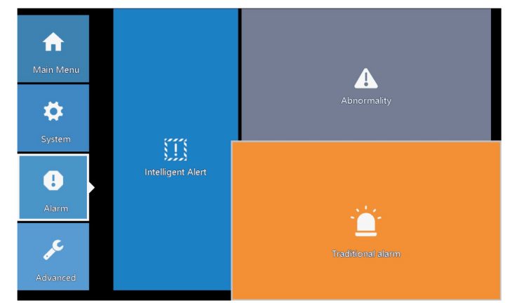 XMeye POE NVR AI Manuals 38 Traditional Alarm